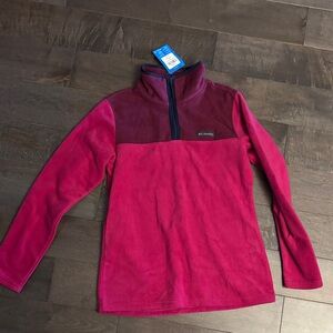 Columbia Magenta Fleece Jacket